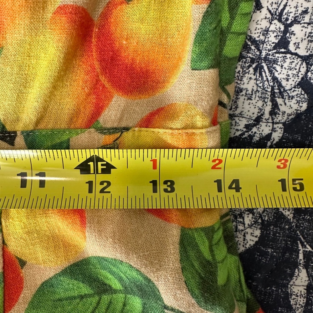 Farm Rio Fruit Orchard One-Shoulder Ruffle Mini Dress‎ Size Small - Picture 8 of 9